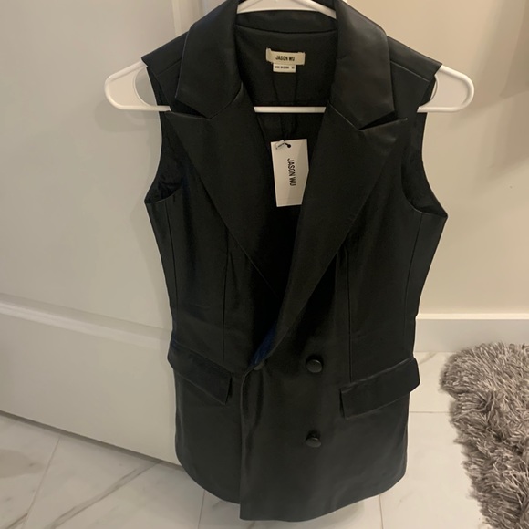 Jason Wu black vest; brand new XS - Picture 1 of 6